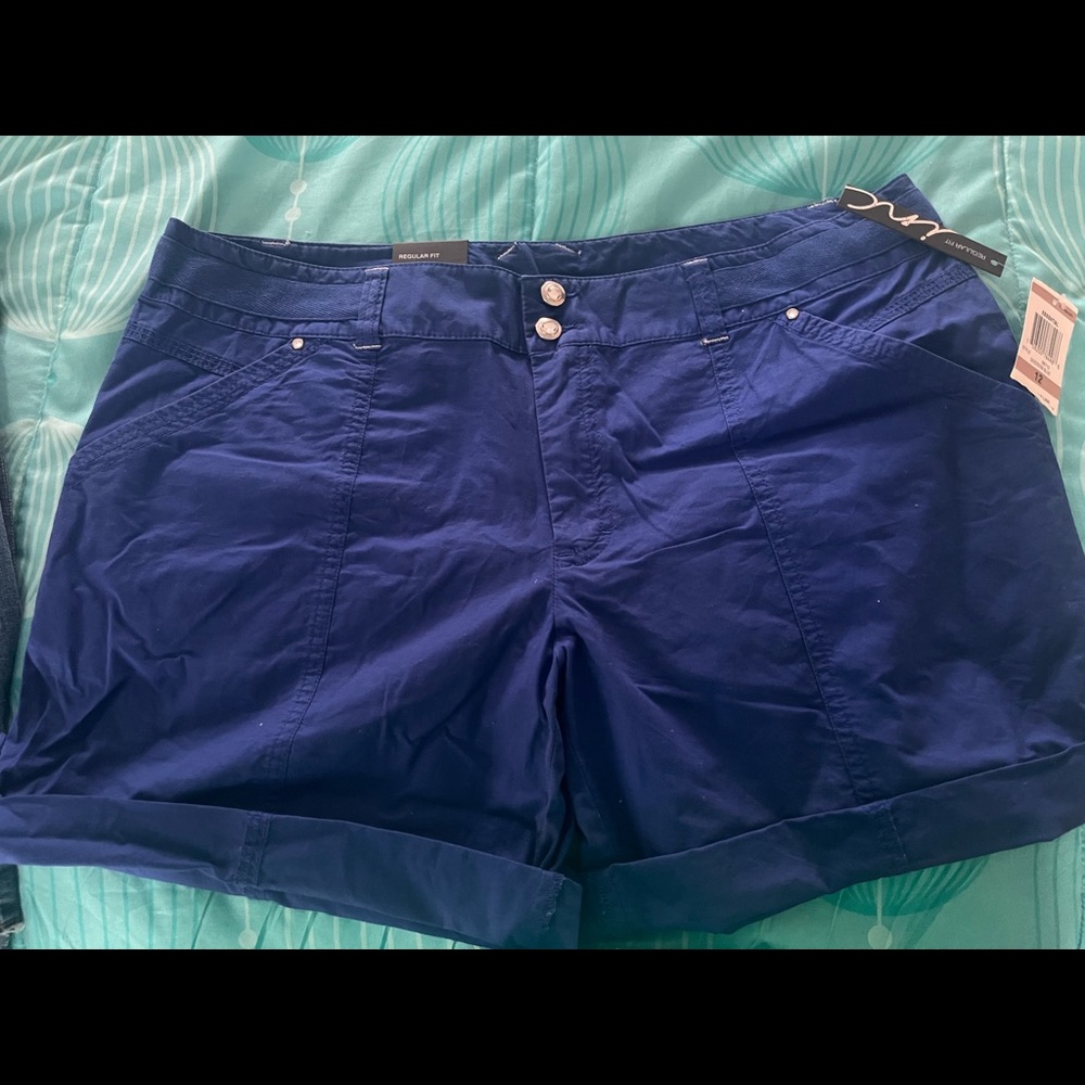 Women’s size 12 brand new with tags cotton spandex shorts
